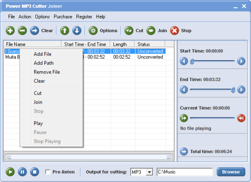 online mp3 cutter and joiner free download