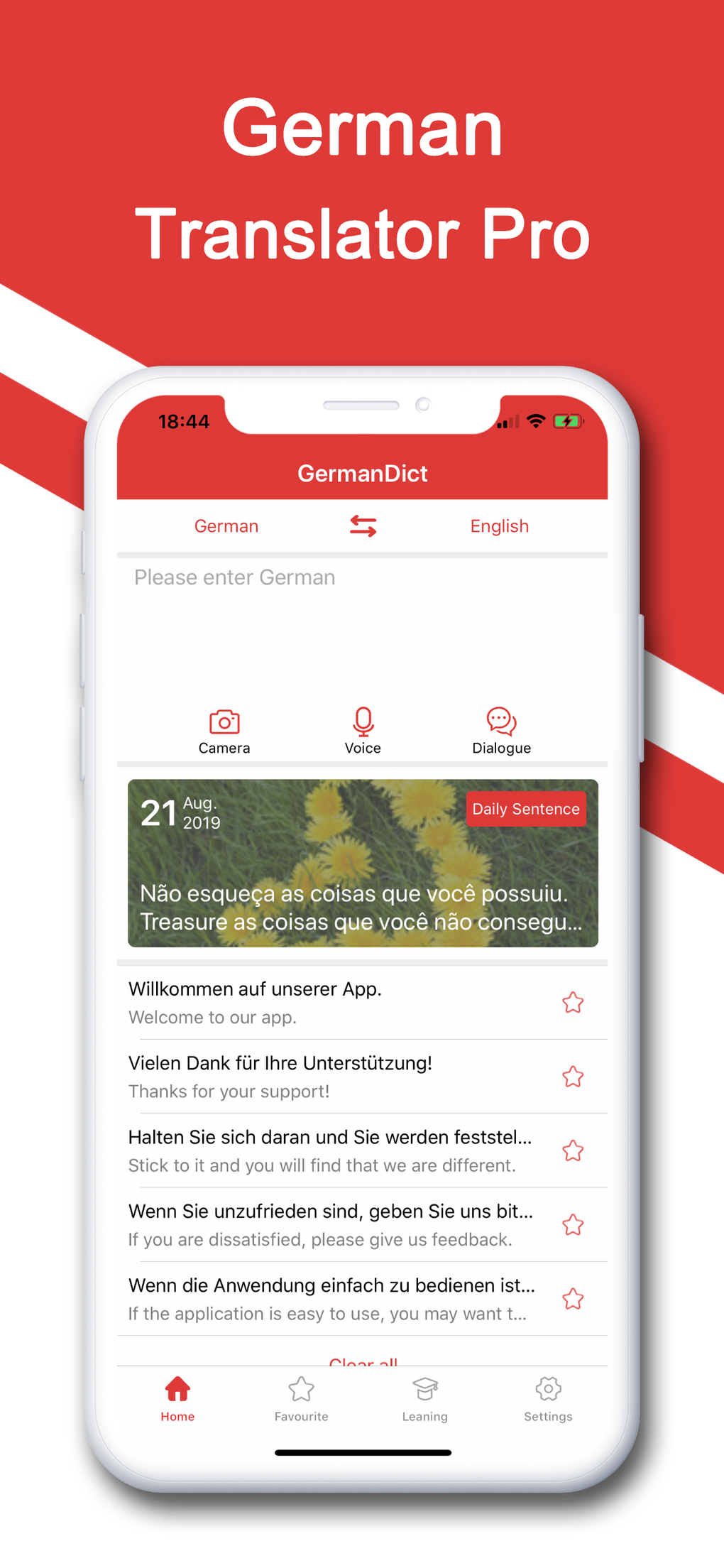 GermanDict - German Translator для iPhone — Скачать