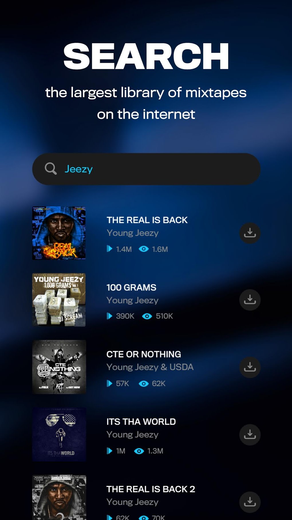 free mixtape downloads for android