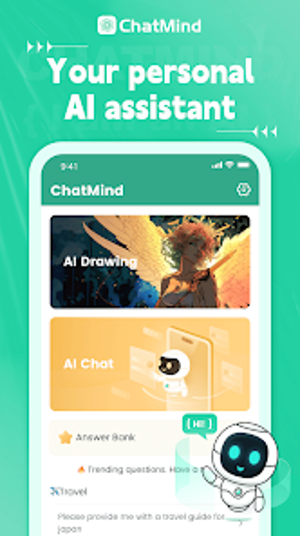 ChatMind-AI Chat Bot Assistant для Android — Скачать