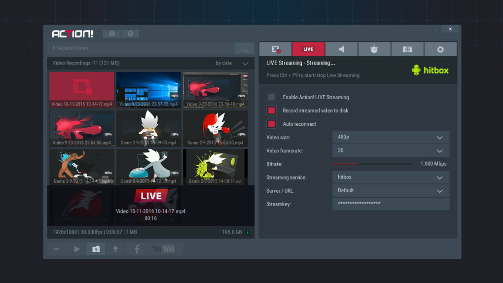action recording software free full version