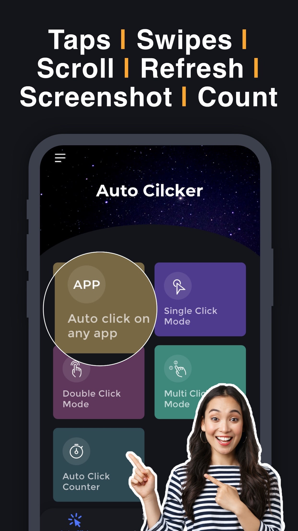 Auto Clicker - Auto Tapper App для iPhone — Скачать