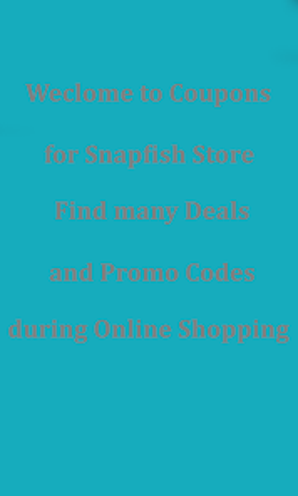 Snapfish Coupon Ticket For Android Download