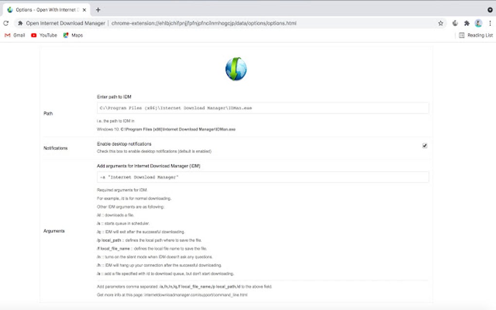 Open Internet Download Manager Para Google Chrome - Extensão Download