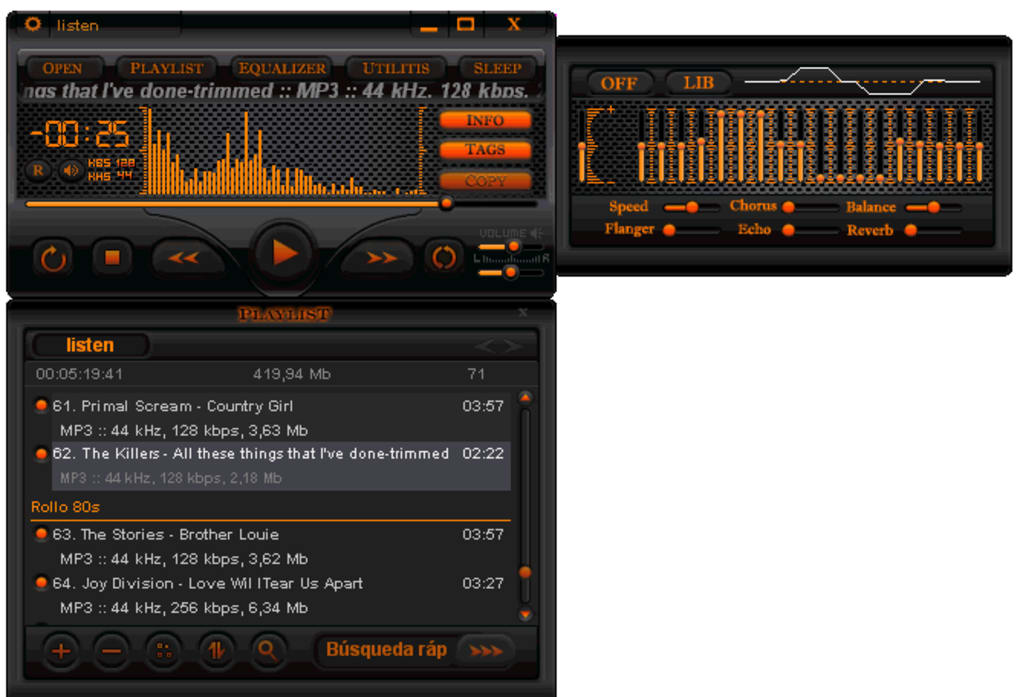 mp3 player for mac with skins