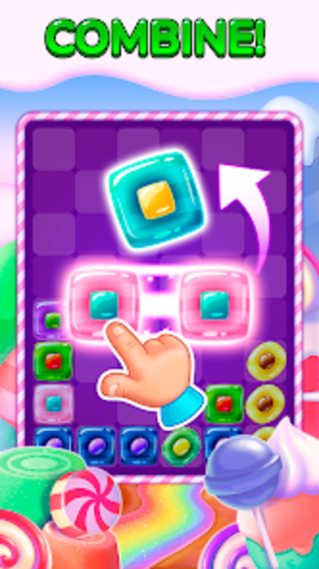 Candy game Sweet lolipop match for Android - Download