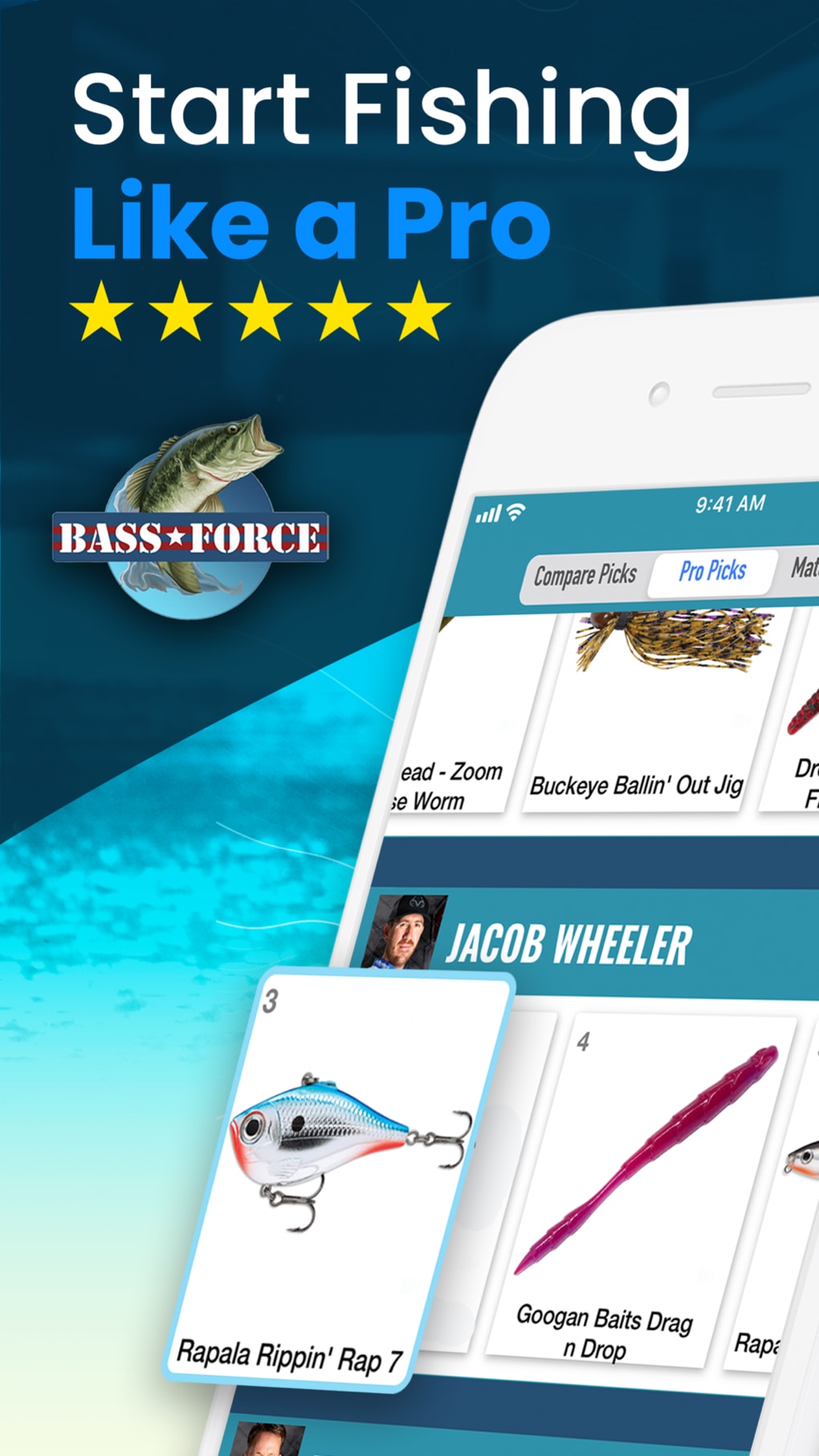 BassForce: Fishing Lure Guide for iPhone - Download