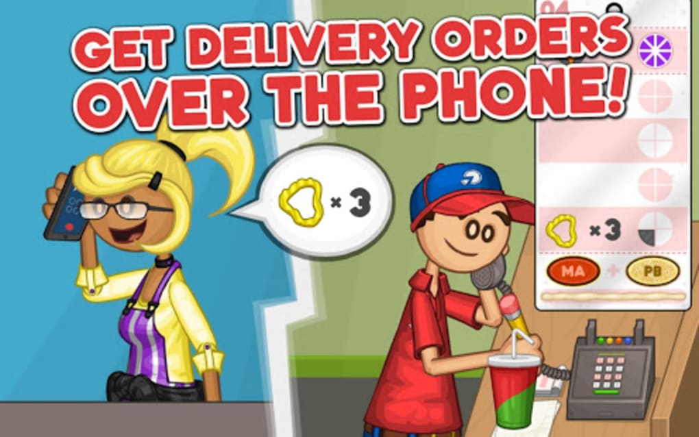 Mobile - Papa's Pizzeria To Go! - Papa Louie - The Spriters Resource