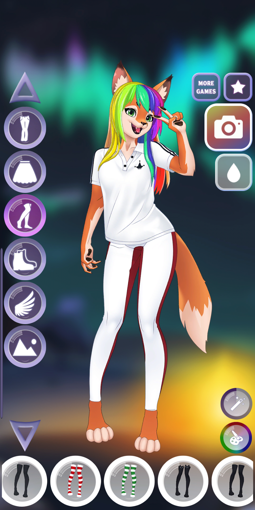 Furry Dress Up: Anime Creator для Android — Скачать