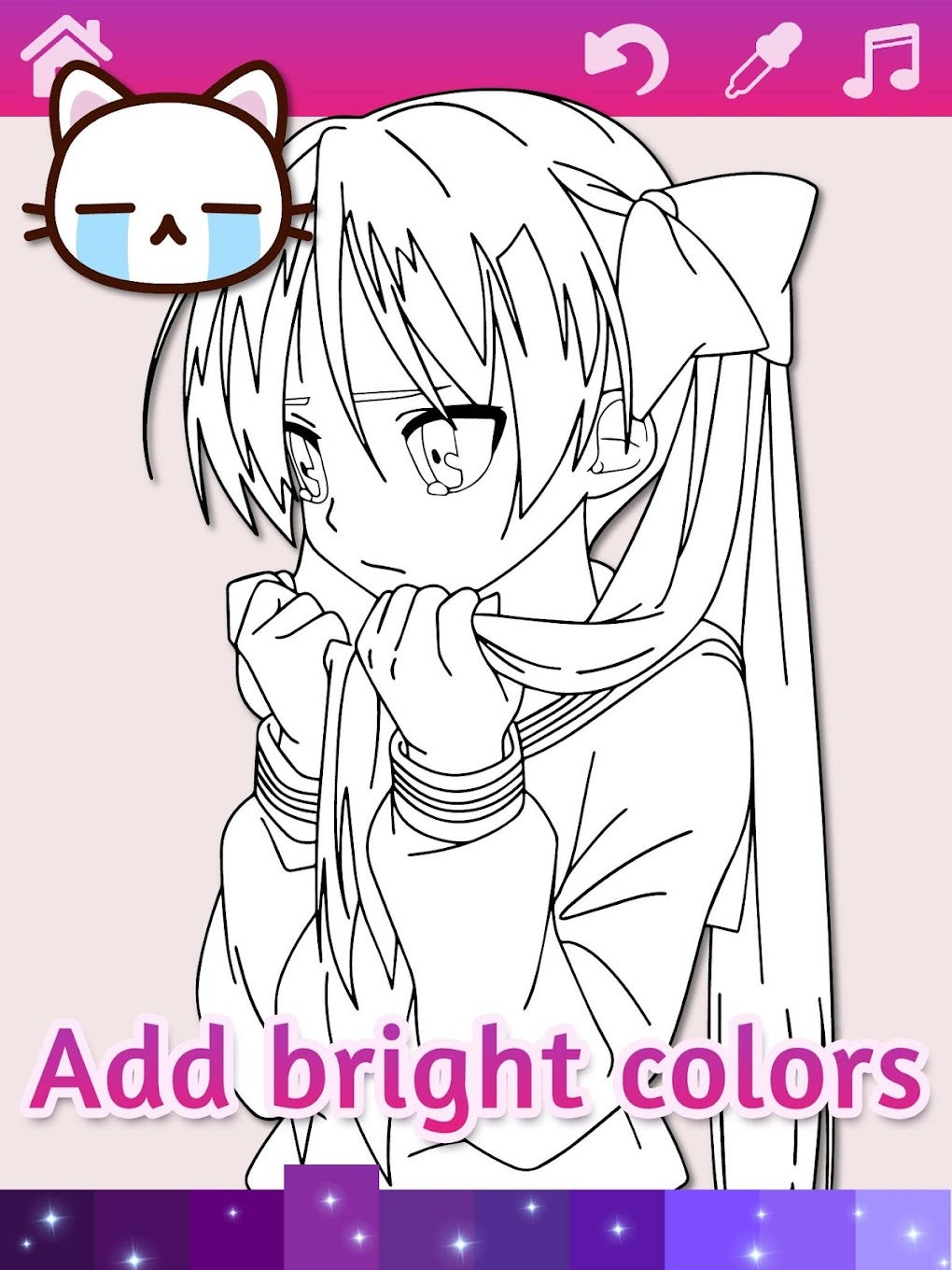 Jogo de colorir de arte de anime AI versão móvel andróide iOS apk baixar  gratuitamente-TapTap