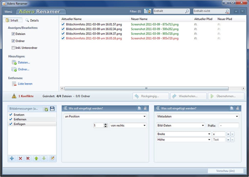 download the new Gillmeister Rename Expert 5.31