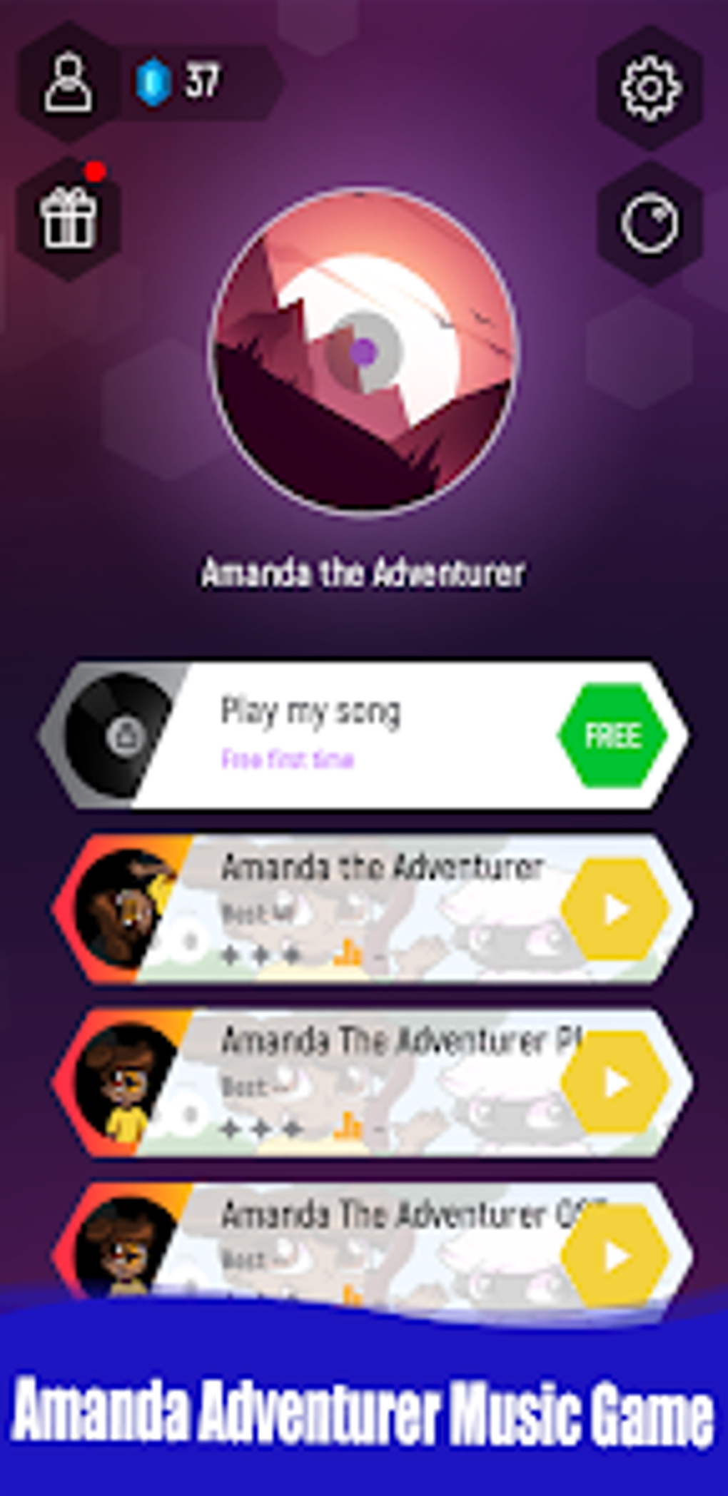 Amanda Adventure Dancing Tiles for Android - Download