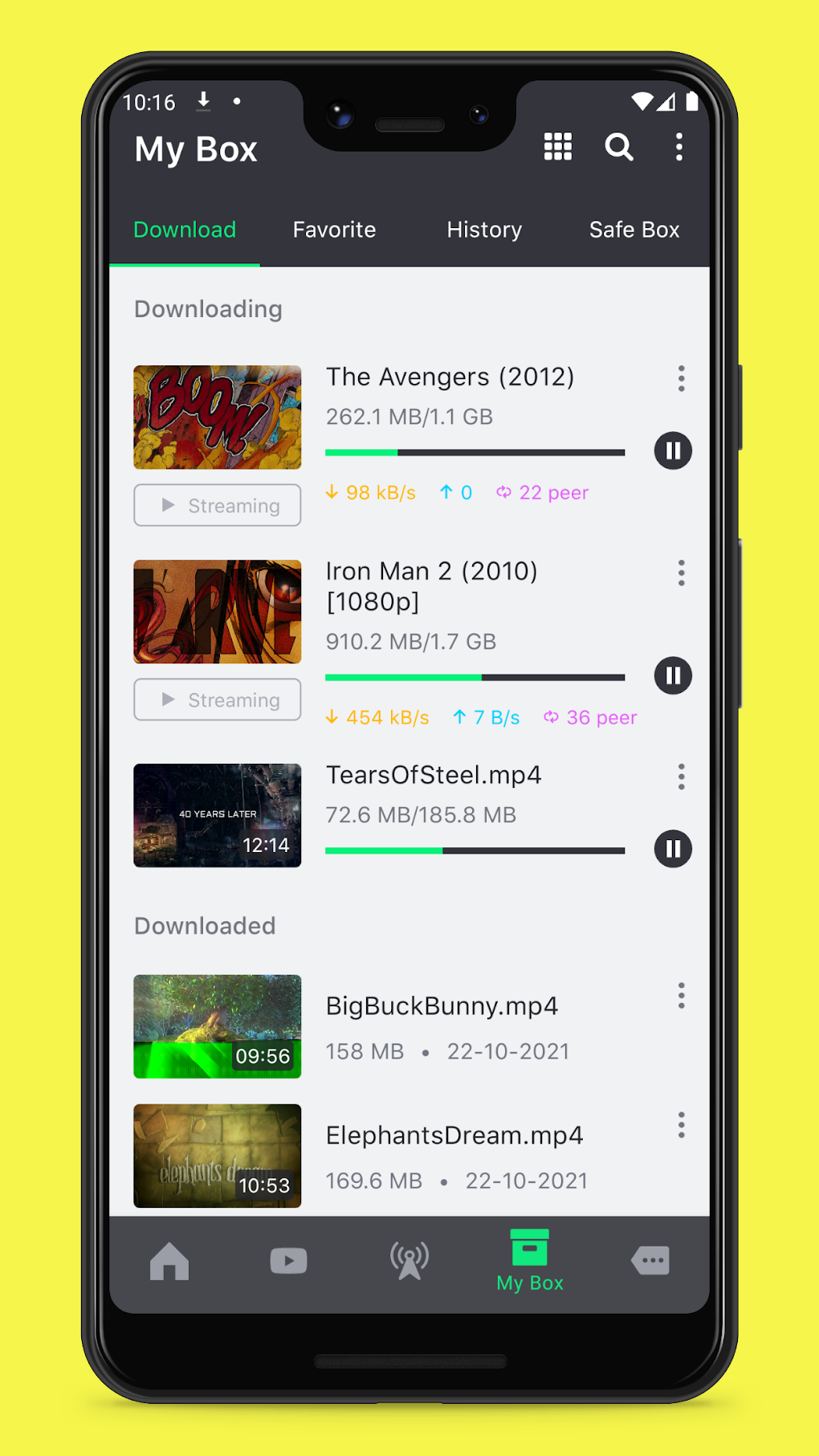 Torrent Video Player - Streamer and Downloader для Android — Скачать