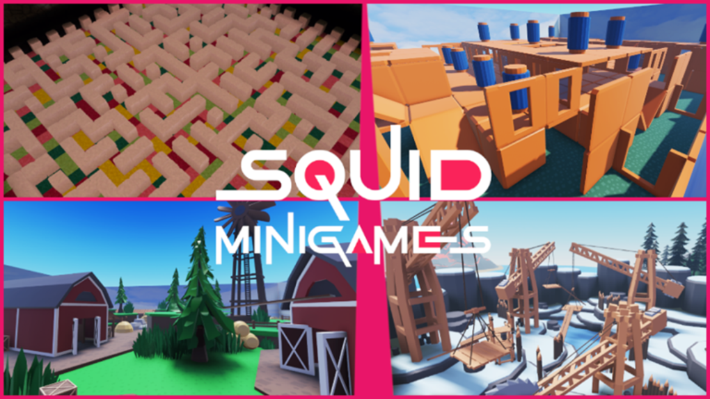 Squid Game Minigames 29 Games para ROBLOX - Jogo Download