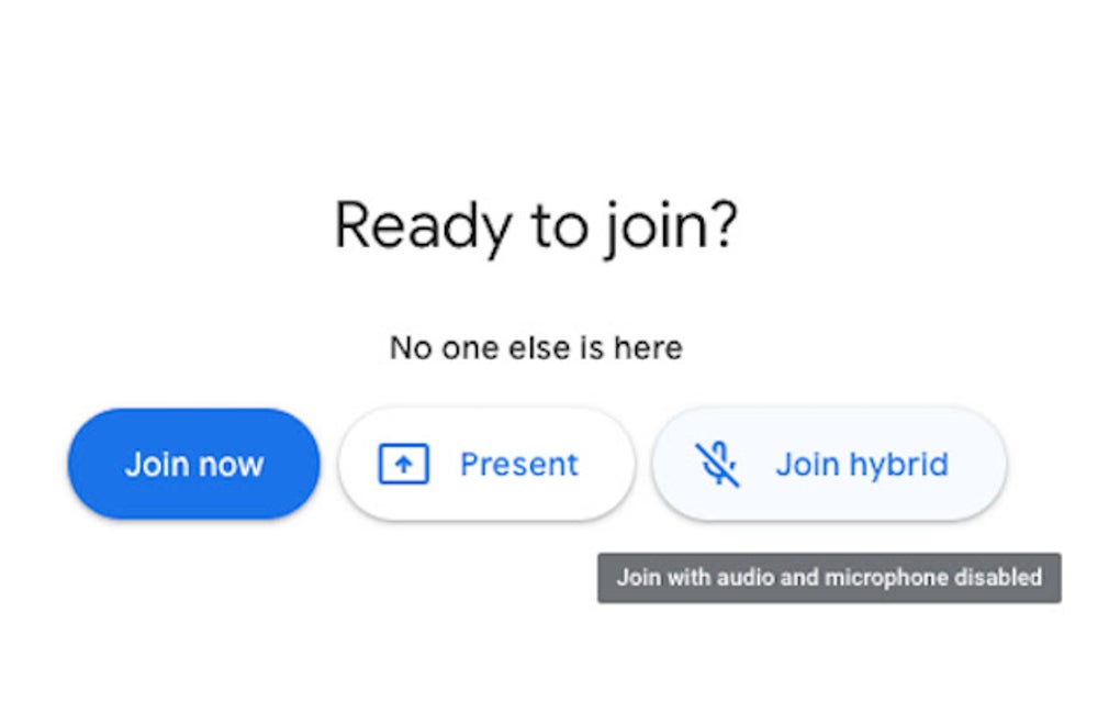 Hybrid Google Meet لنظام Google Chrome الامتداد تنزيل