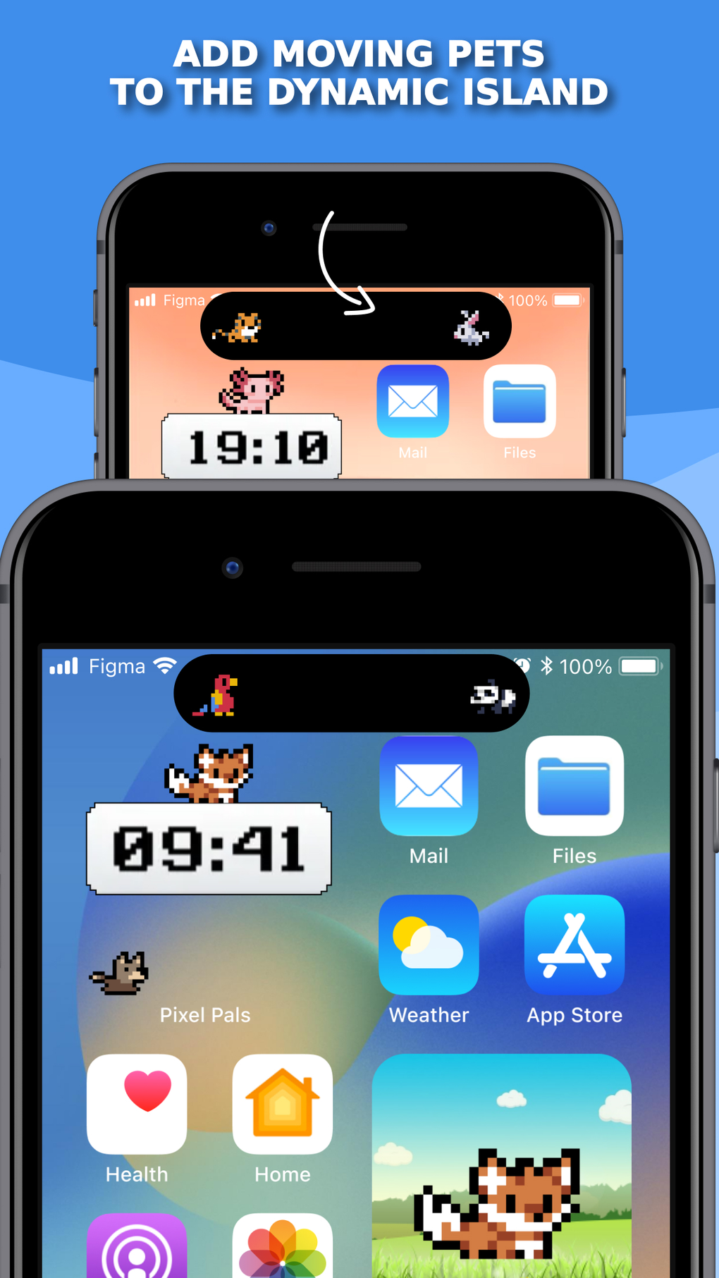 Pixel Pets : Activity Widget для iPhone — Скачать