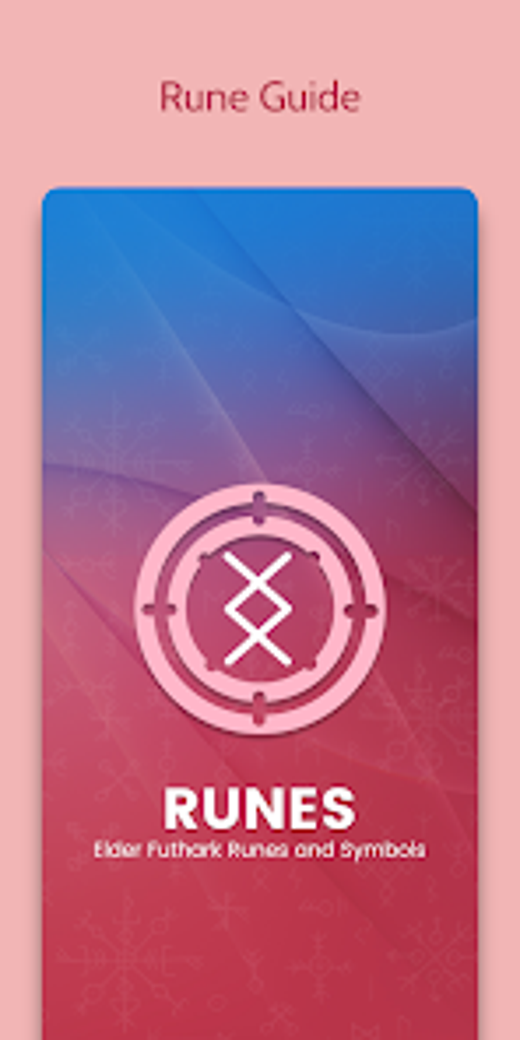 Runes Elder Futhark Symbols For Android Download