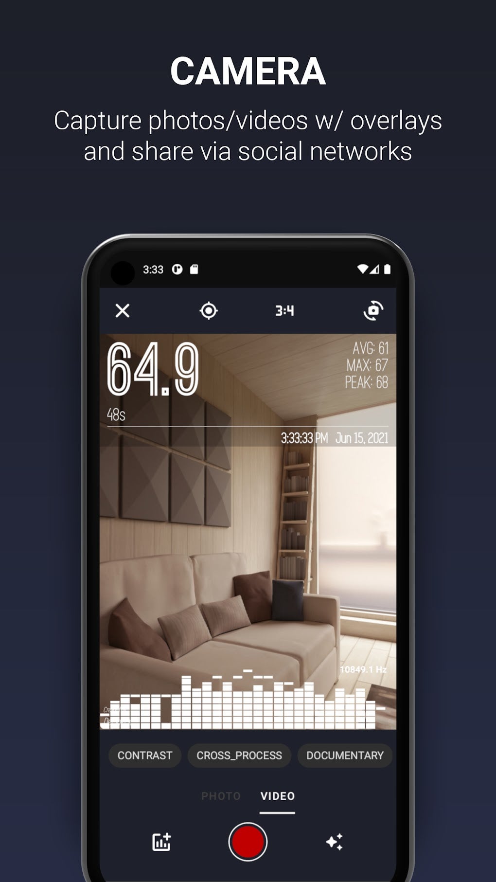 Decibel X Pro Sound Meter APK para Android Descargar