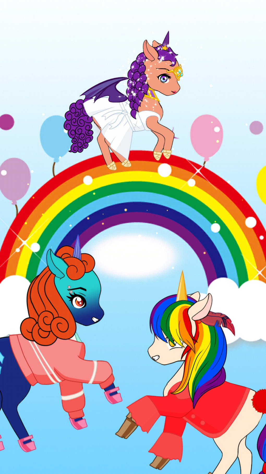 Chibi Unicorn Games for Girls cho Android - Tải về