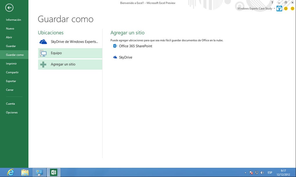 office 2013 excel portable