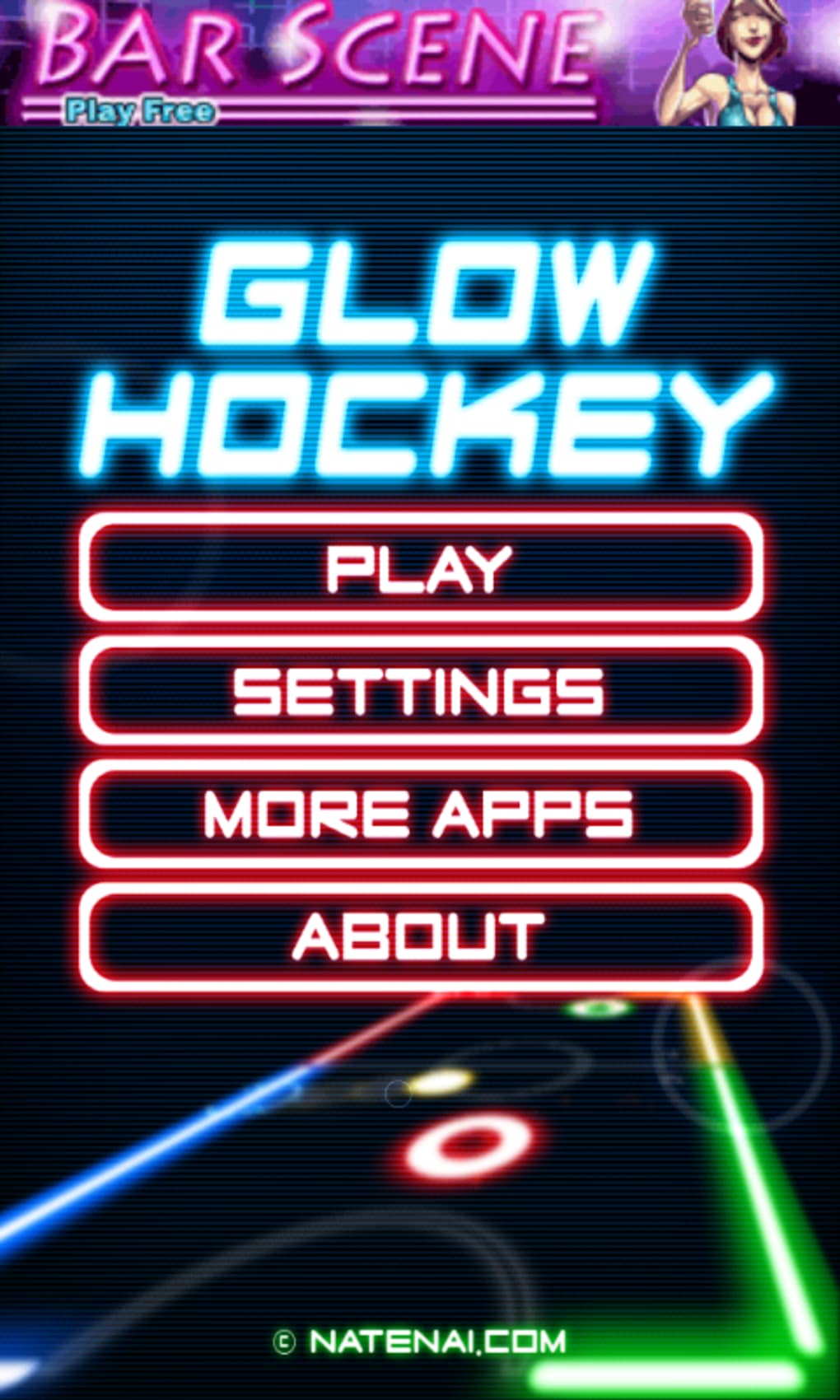 Glow Hockey for Android