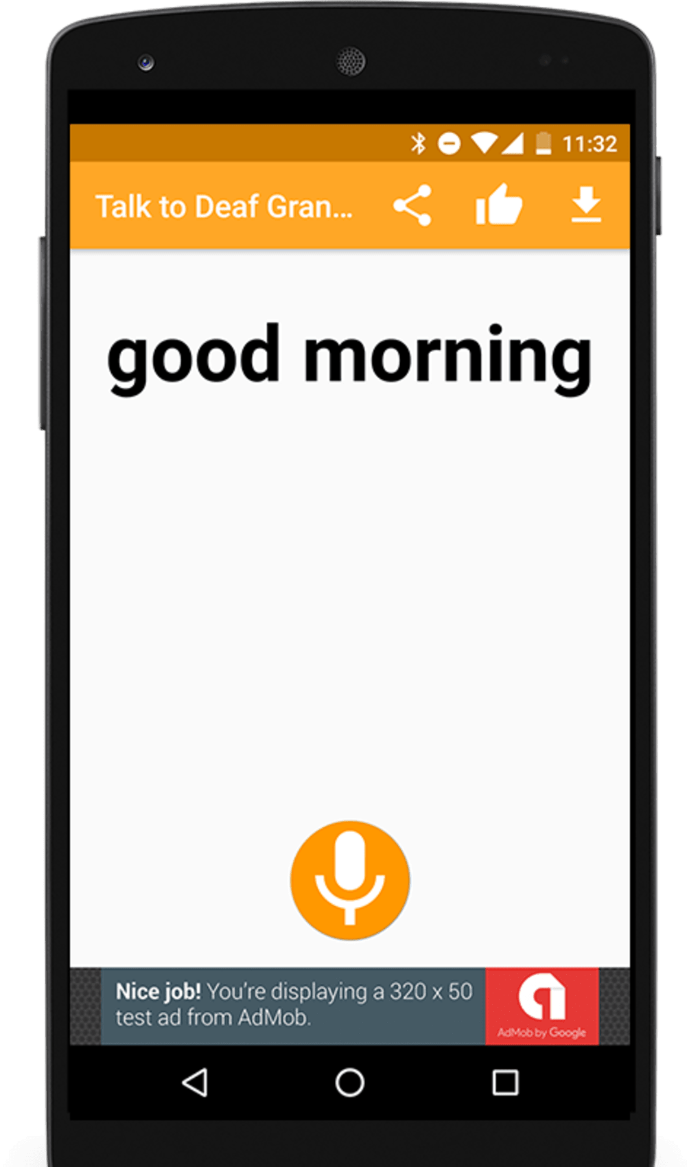 speech to text app for deaf android