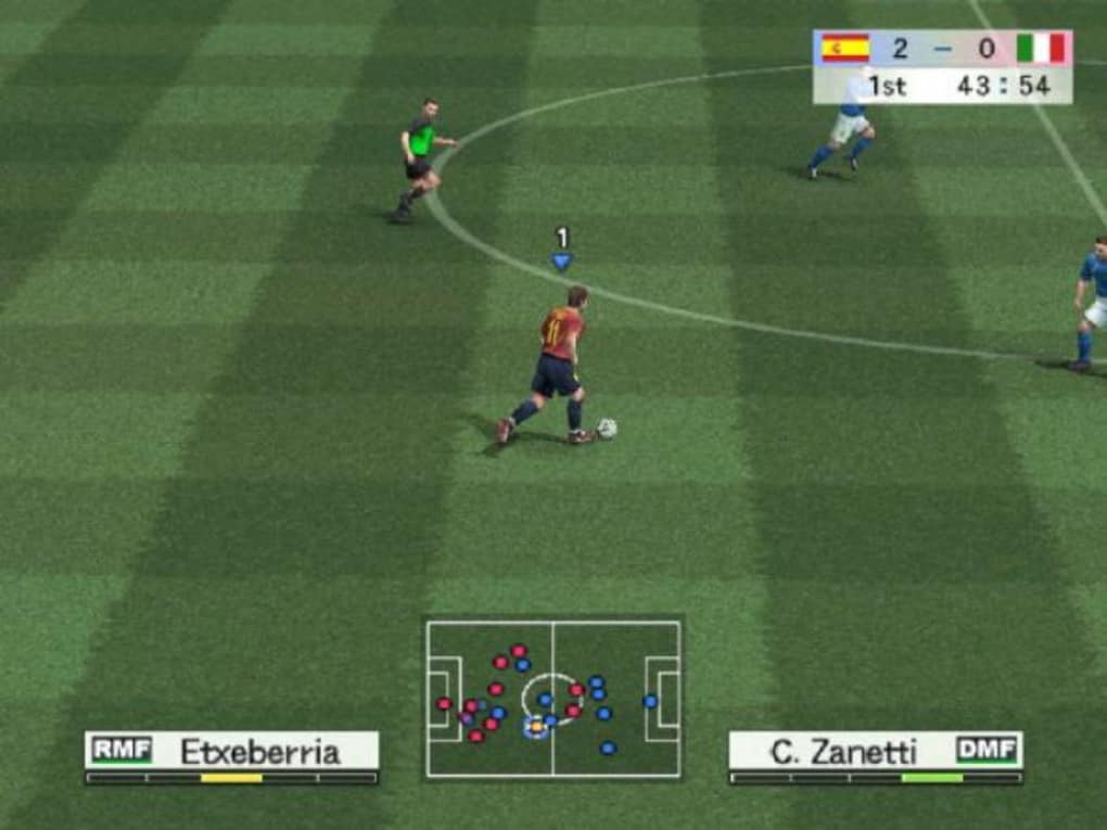 pro evolution soccer 4 screenshot