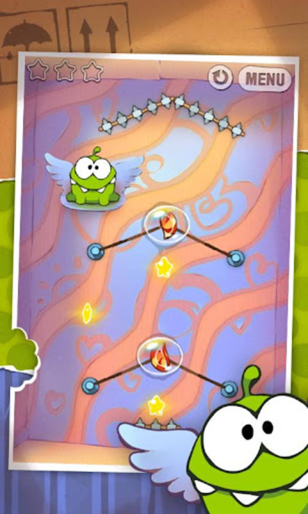 Cut the rope gold. Cut the Rope игра. Игра Cut the Rope Gold. Ам Ням Перережь верёвку 2. Ам Ням Cut the Rope.