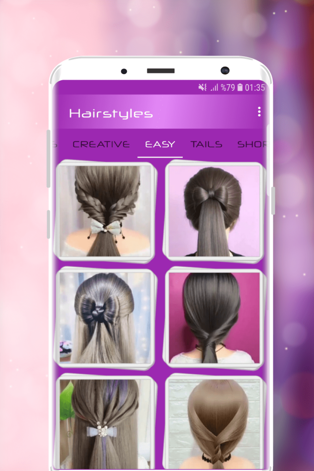 Hairstyles Step by Step Videos Offline for Android - Download
