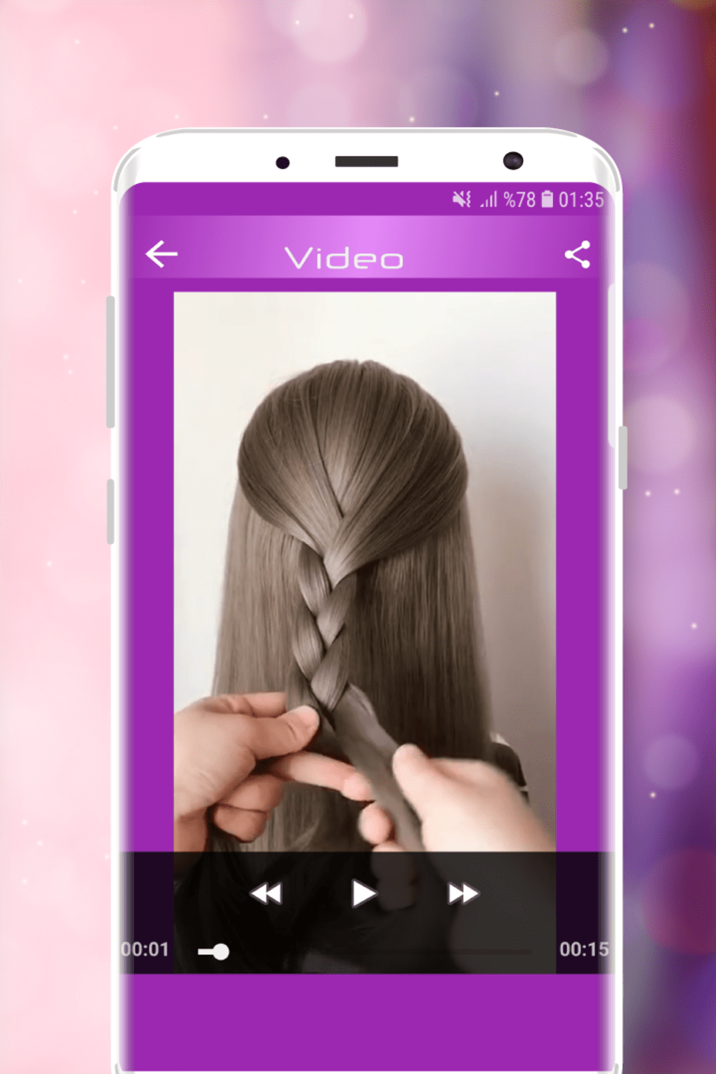 Wedding Flower Crown Hairstyle APK for Android Download