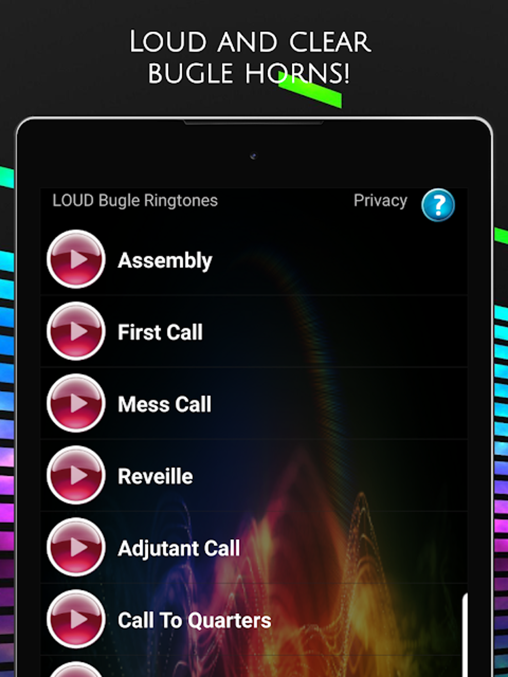 bugle call ringtones for android