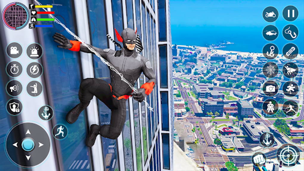 Miami Rope Hero Spider Game 2