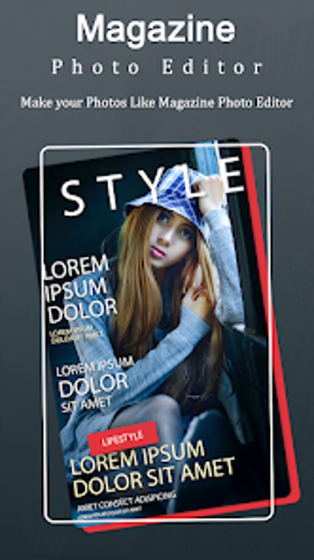 Magazine Cover Photo Editor pour Android Télécharger