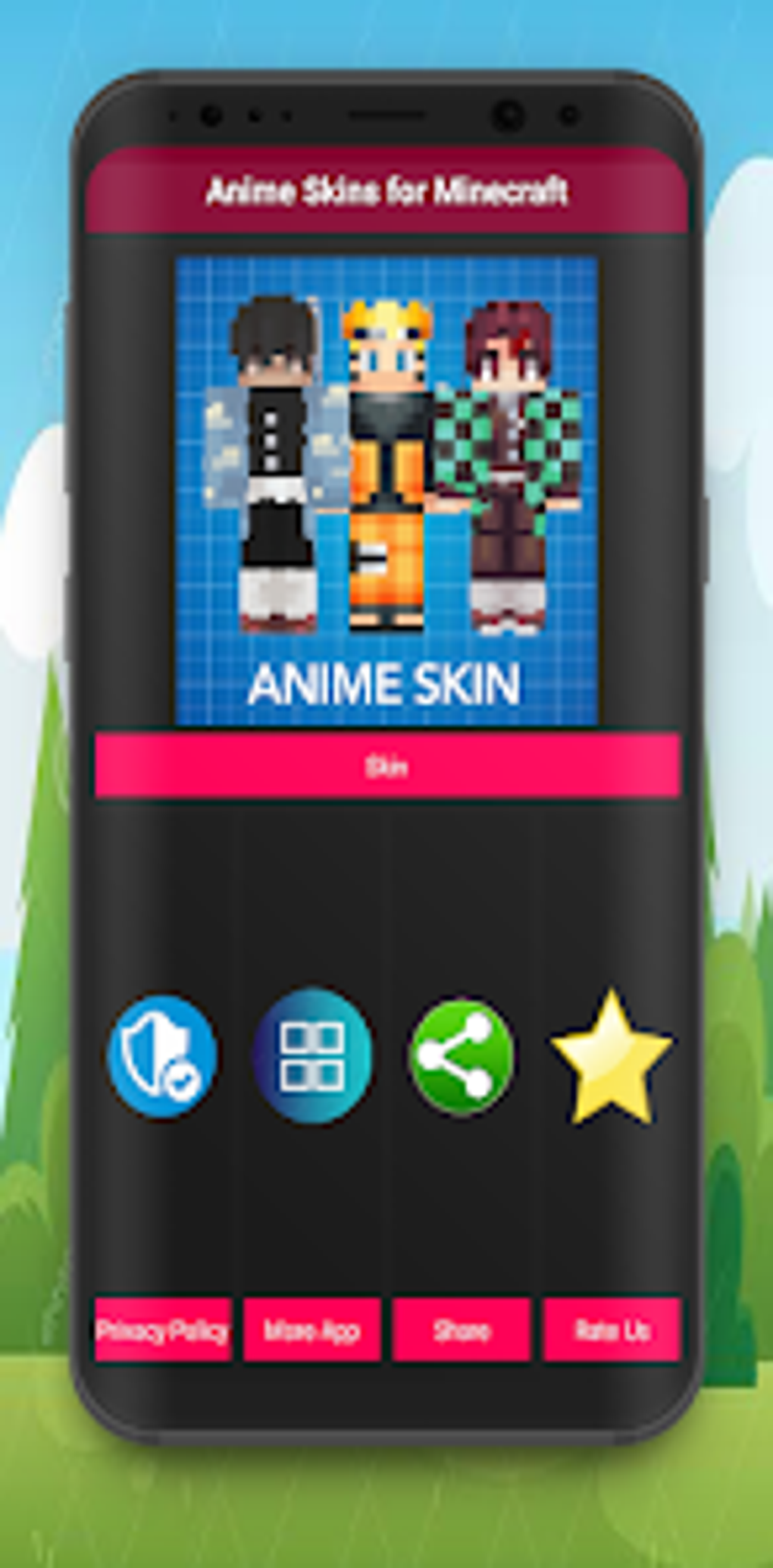 Anime Skins for Minecraft for Android - Download