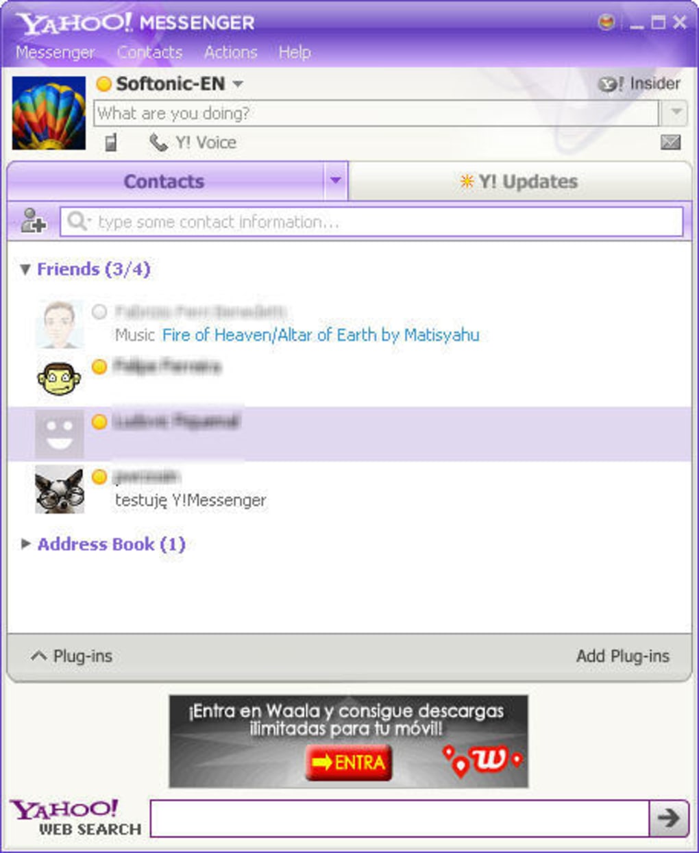Yahoo for go messenger chat Yahoo Chat