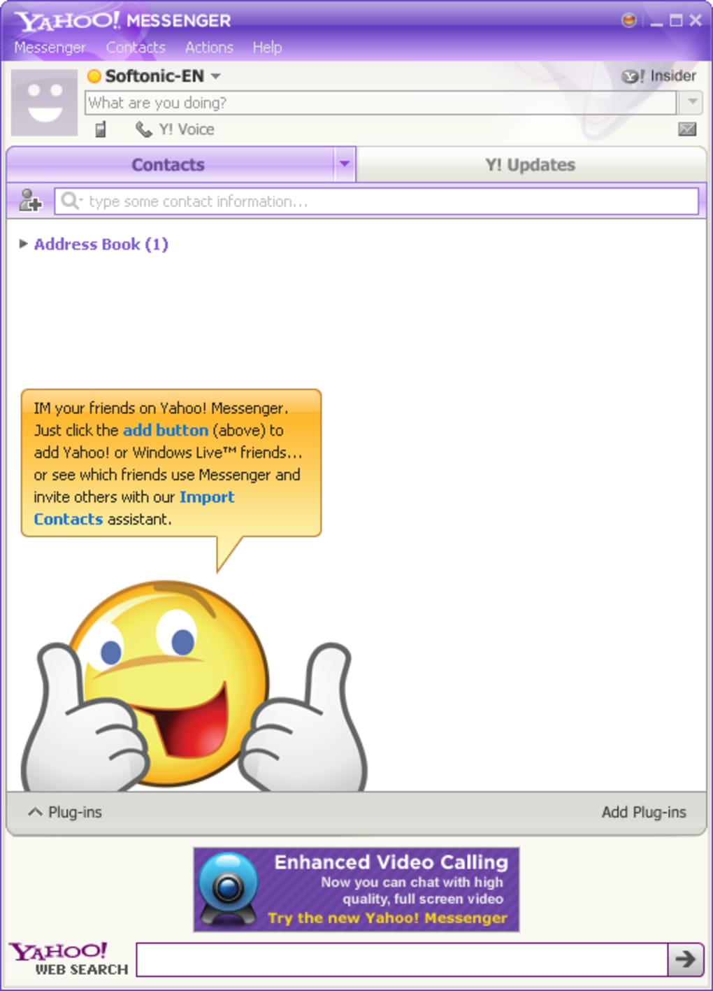 Yahoo messenger for android