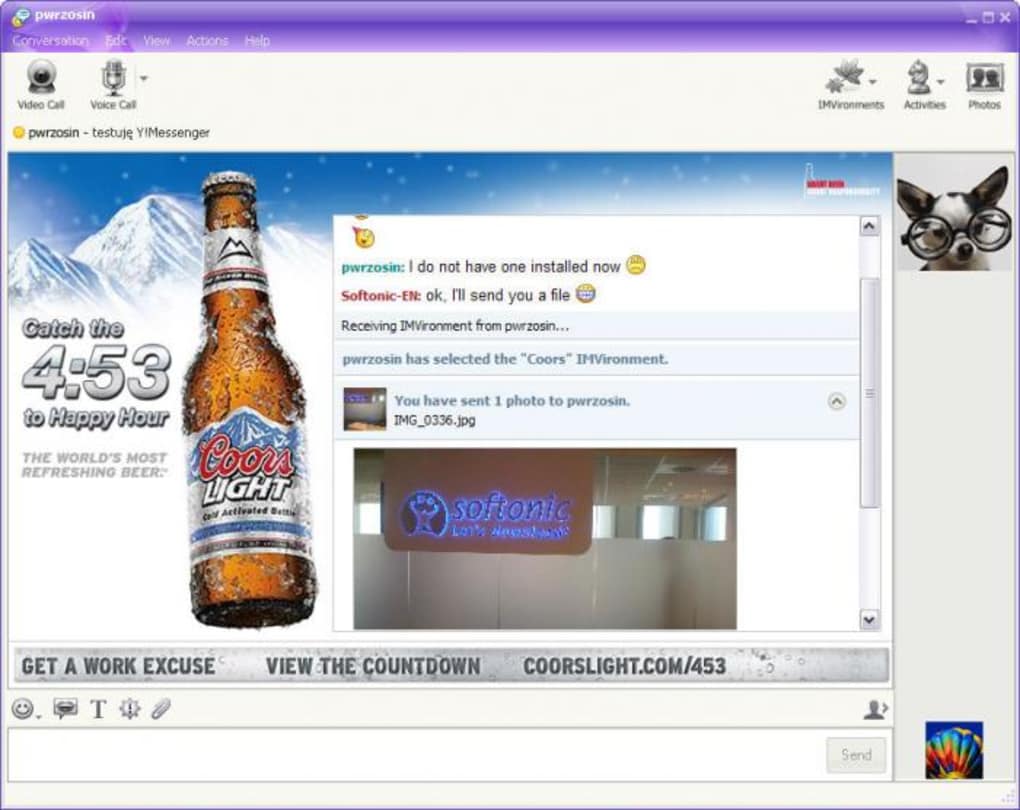 Go chat for yahoo messenger free download