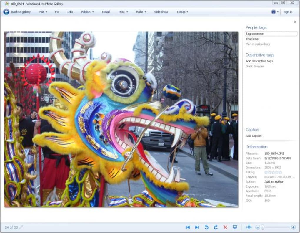 Windows Live Photo Gallery 2012 (Windows) - Download