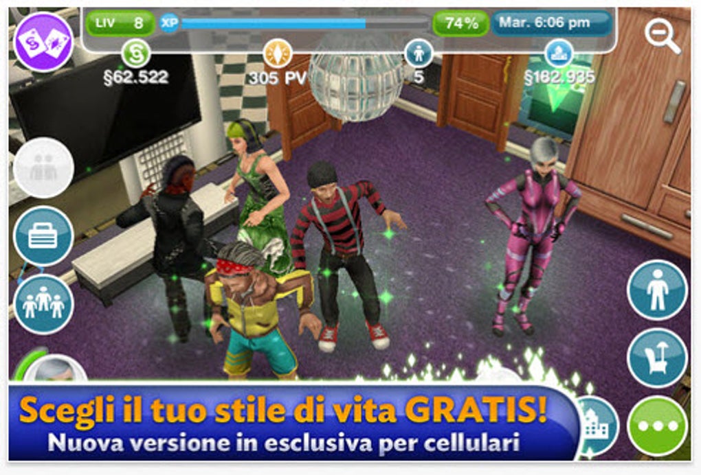 Play The SIMS for free on iPad with SIMS FreePlay » EFTM