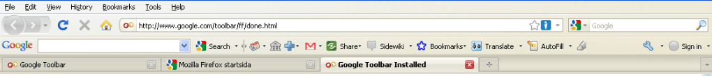 how do i get a google toolbar for firefox
