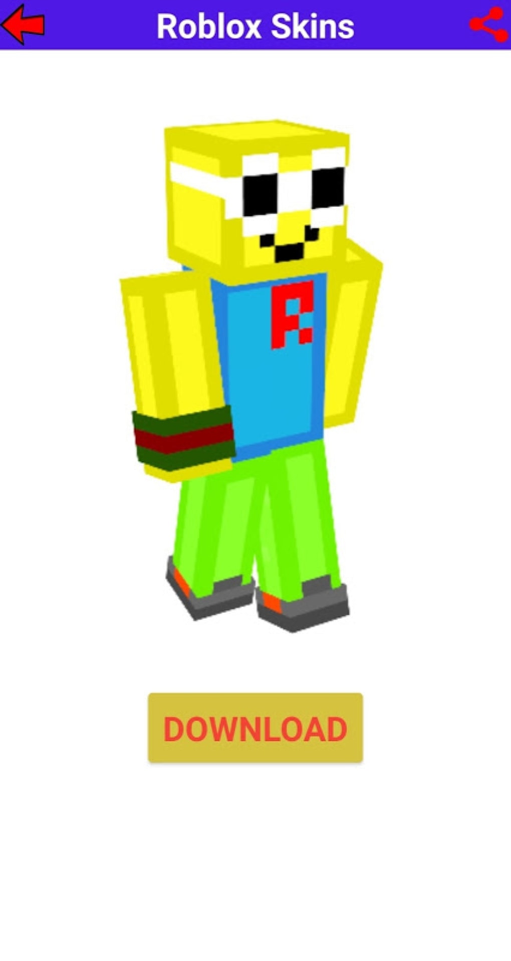 Roblox Skins for Minecraft APK for Android - Download