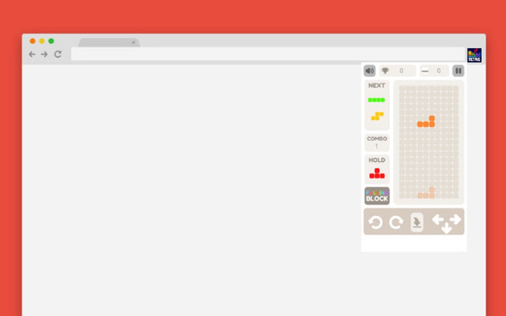 Tetris Falling Block for Google Chrome Extension Download