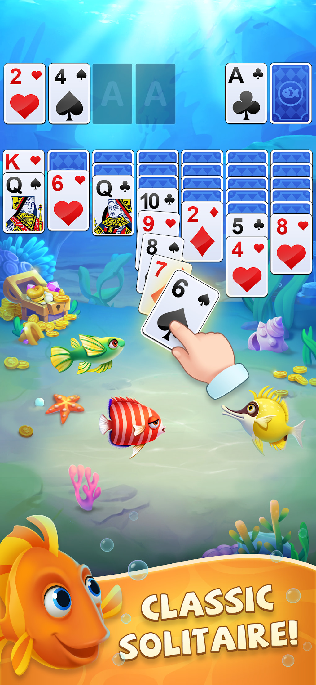 Klondike Solitaire: Fish Town for Android - Download