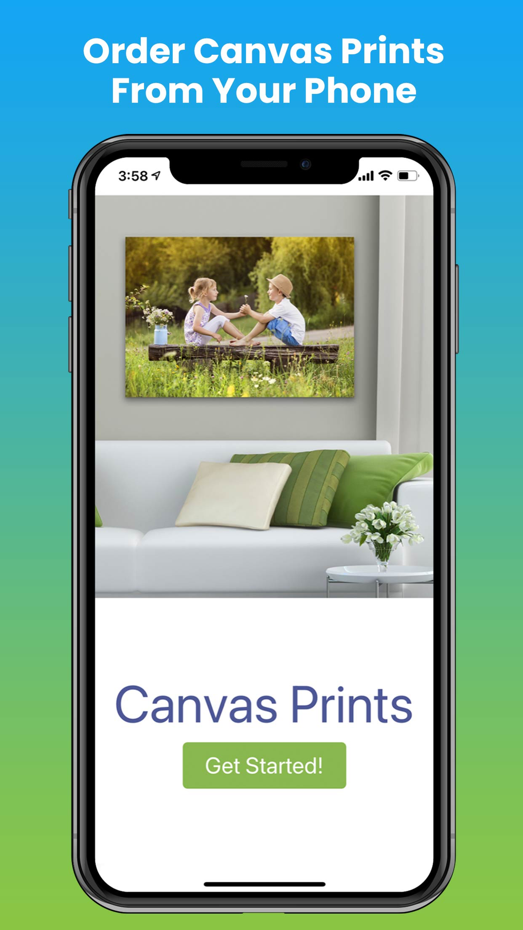 Canvas Prints: Custom Canvas for iPhone - Download