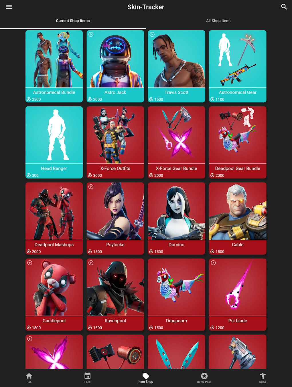 Skin-Tracker - Browse Skins From Fortnite And More Para Android - Download