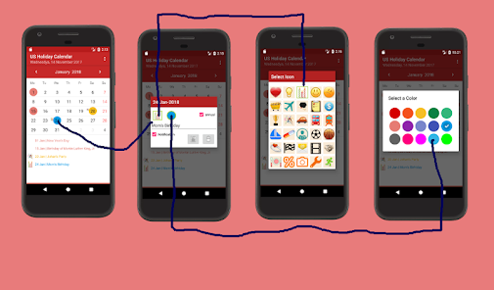 US Holiday Calendar Voor Android Download