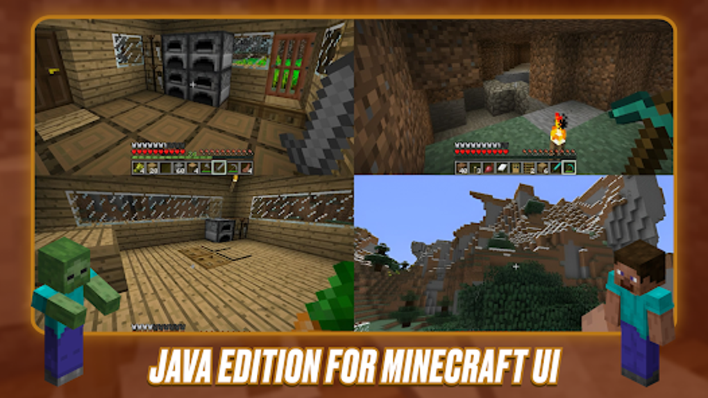 Java Edition for Minecraft UI per Android - Download