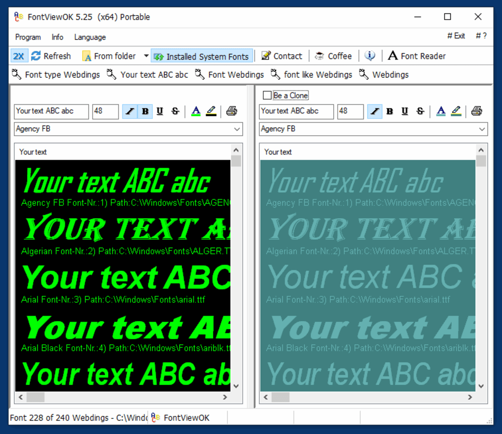 FontViewOK 8.21 instal the new version for windows