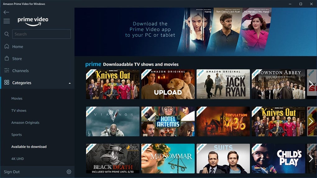 How to download videos from amazon prime hot sale on pc