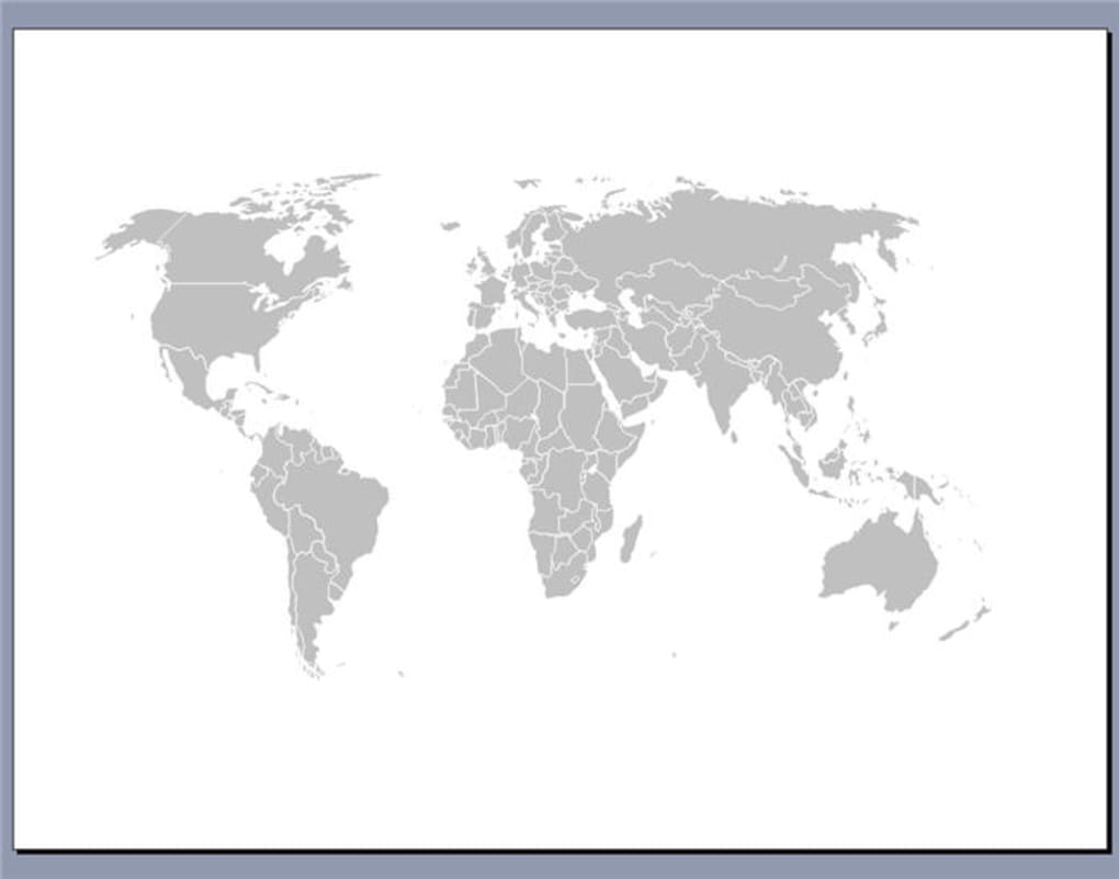 Free Editable Worldmap For Powerpoint Download Interactive world map for powerpoint